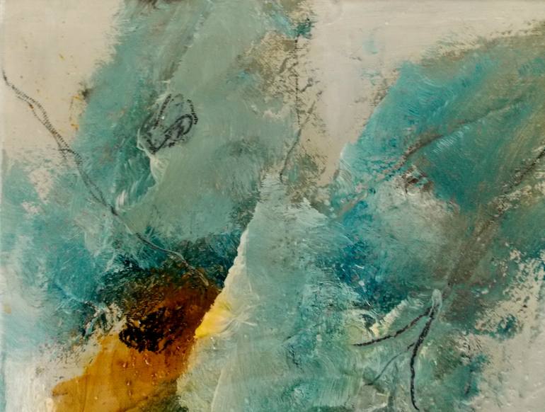 Original Abstract Expressionism Abstract Painting by Christa Haack