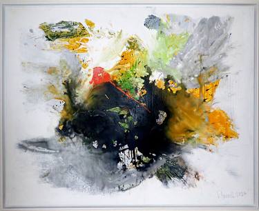 Original Abstract Expressionism Abstract Paintings by CHRISTA HAACK