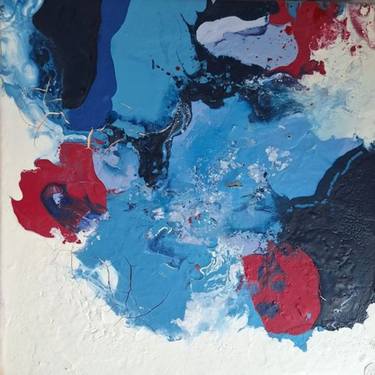 Original Abstract Expressionism Abstract Paintings by CHRISTA HAACK