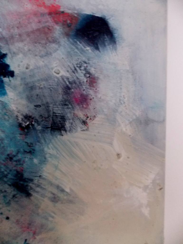 Original Abstract Expressionism Abstract Painting by Christa Haack