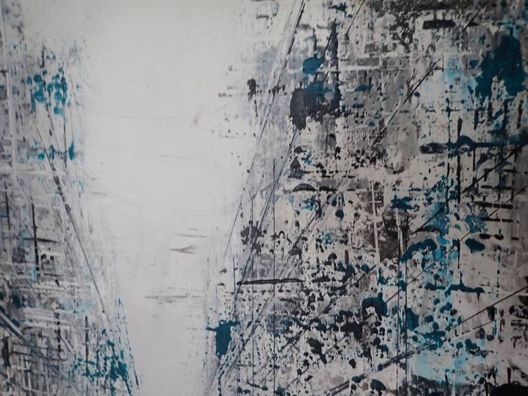 Original Abstract Expressionism Abstract Painting by Christa Haack