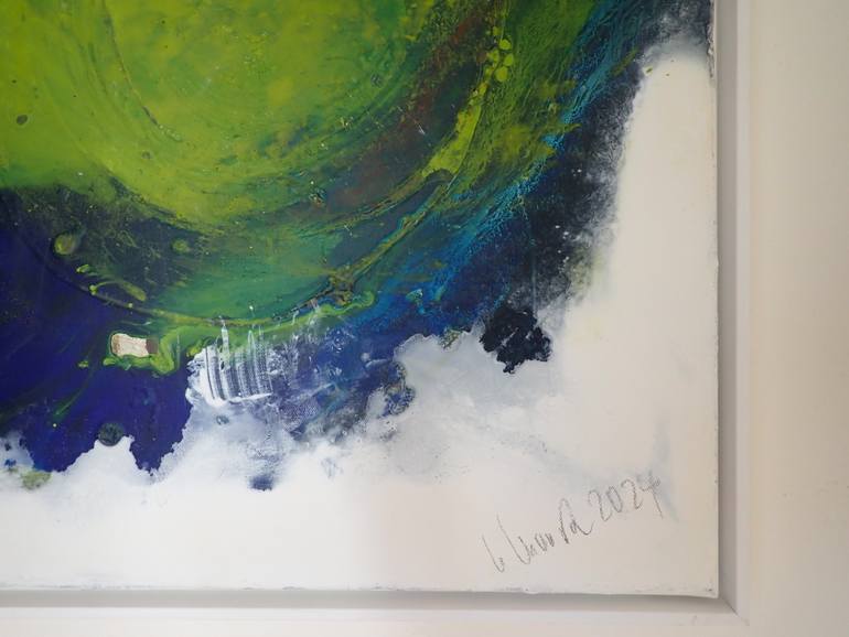 Original Abstract Expressionism Abstract Painting by Christa Haack
