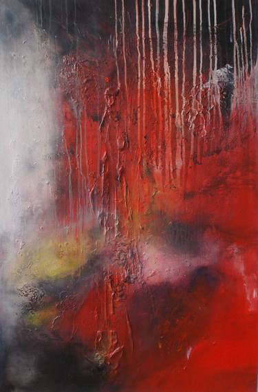 Original Abstract Expressionism Abstract Paintings by CHRISTA HAACK