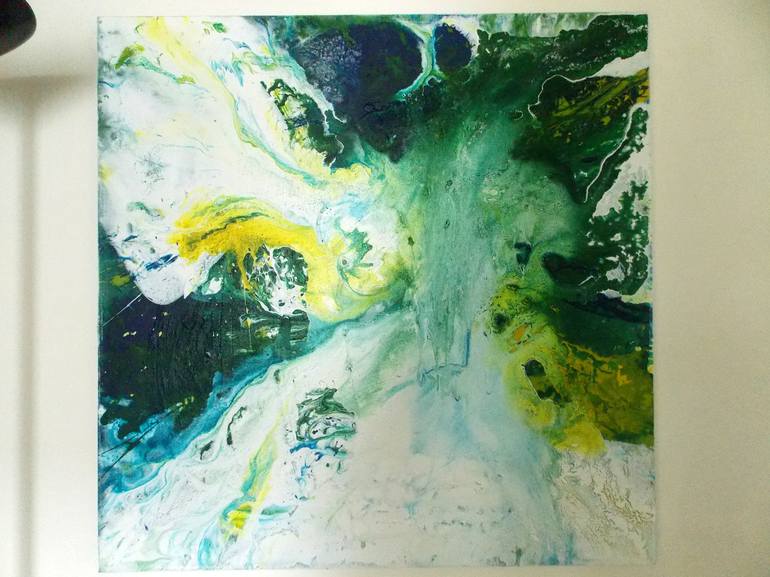 Original Abstract Expressionism Abstract Painting by CHRISTA HAACK