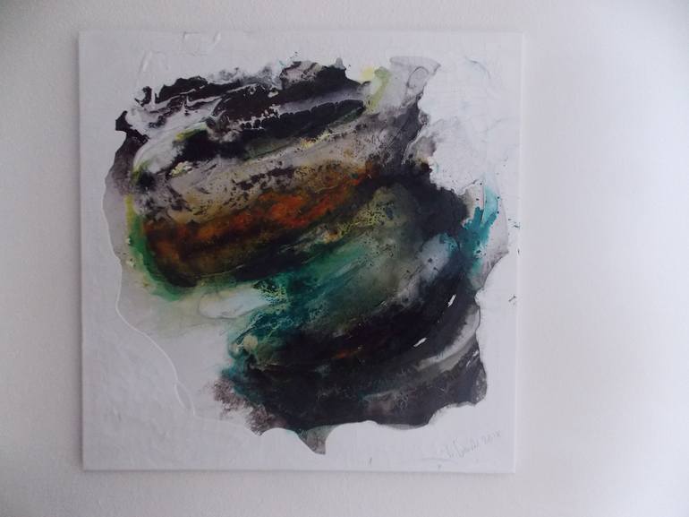 Original Modern Abstract Painting by CHRISTA HAACK