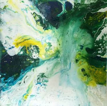 Original Abstract Expressionism Abstract Paintings by CHRISTA HAACK