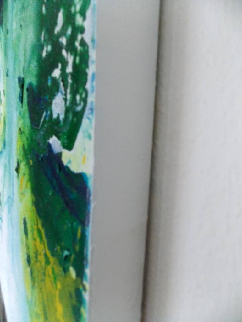 Original Abstract Expressionism Abstract Painting by Christa Haack
