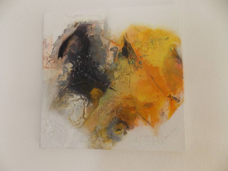 Original Abstract Expressionism Abstract Painting by Christa Haack