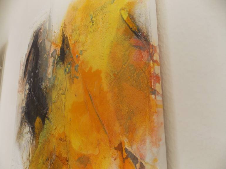 Original Abstract Expressionism Abstract Painting by Christa Haack