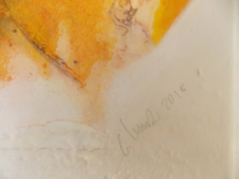 Original Abstract Expressionism Abstract Painting by Christa Haack