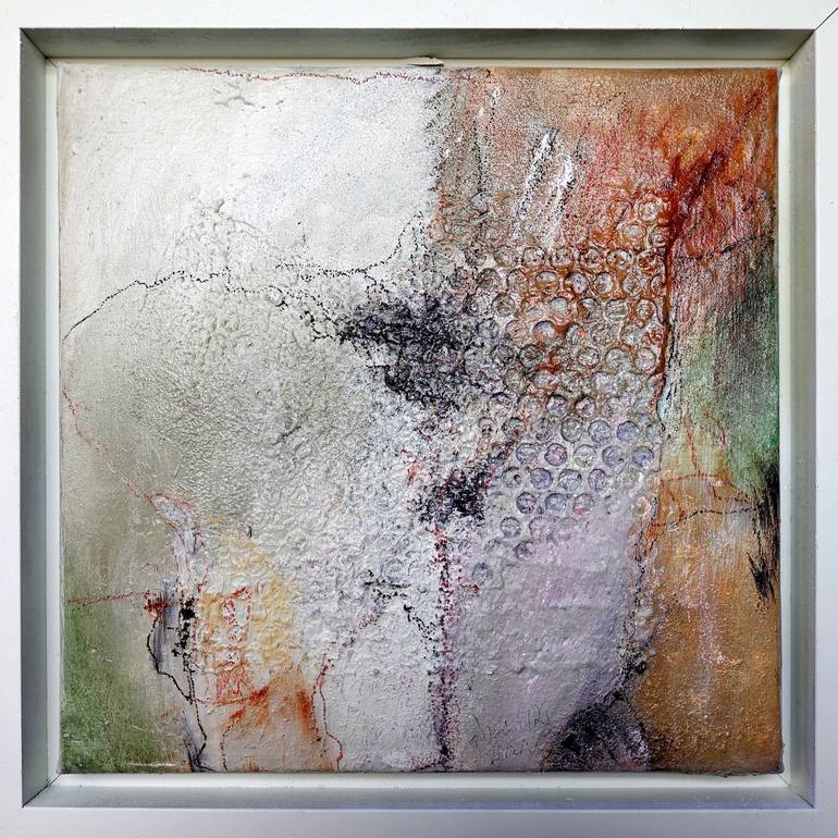 Original Abstract Expressionism Abstract Painting by Christa Haack