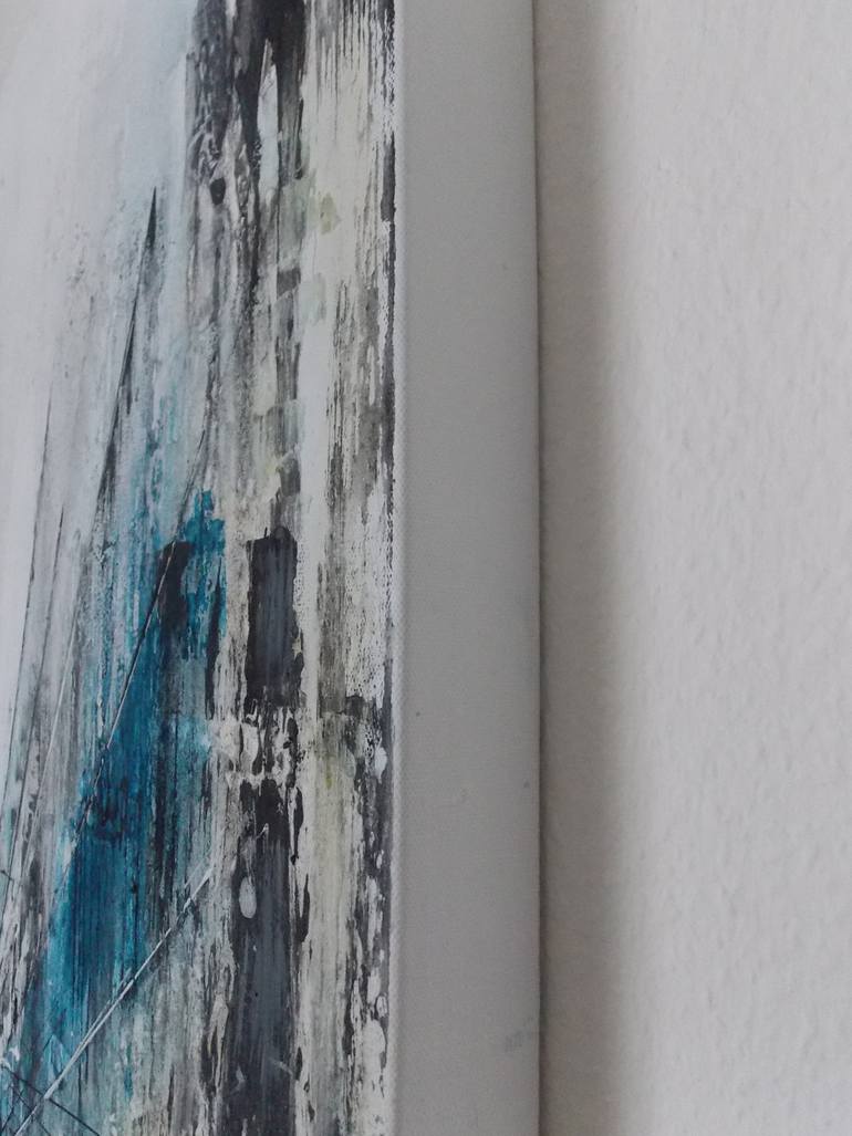 Original Abstract Expressionism Abstract Painting by Christa Haack