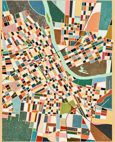 Print of Modern Cities Digital by Nikki Galapon
