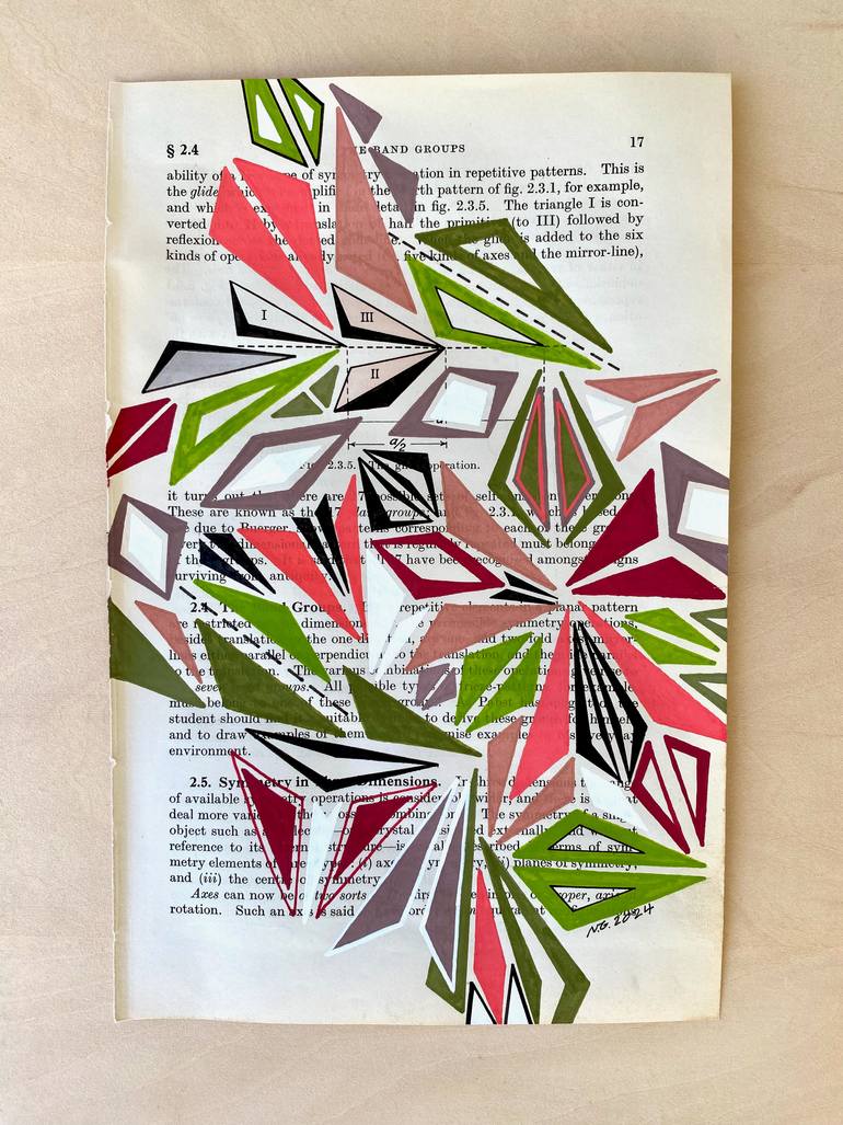 Original Abstract Expressionism Abstract Mixed Media by Nikki Galapon