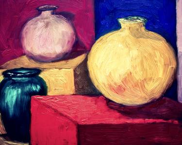 Print of Fine Art Still Life Paintings by Nikki Galapon