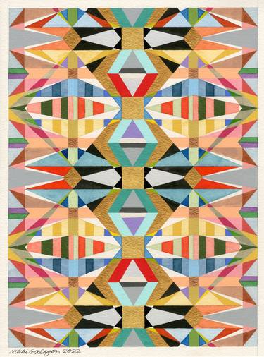 Print of Abstract Patterns Paintings by Nikki Galapon