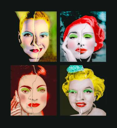 Original Pop Art Celebrity Photography by Thomas Dellert-Dellacroix