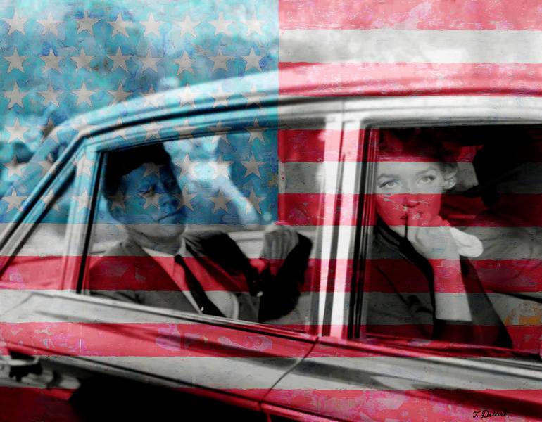 Original Pop Culture/Celebrity Photography by Thomas Dellert-dellacroix | Pop Art Art on Paper | The Last Ride in the American Dream