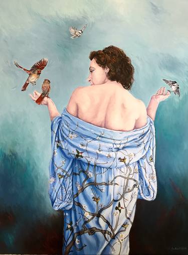 Original Women Paintings by Kathryn Gabinet-Kroo