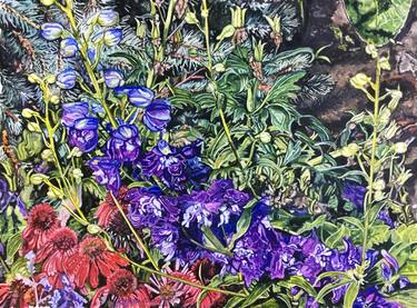 Print of Floral Paintings by Kathryn Gabinet-Kroo