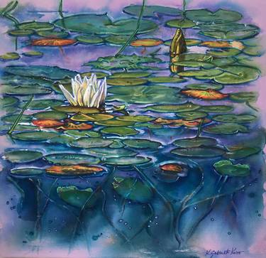 Original Fine Art Water Paintings by Kathryn Gabinet-Kroo