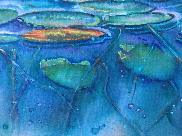 Original Fine Art Water Painting by Kathryn Gabinet-Kroo