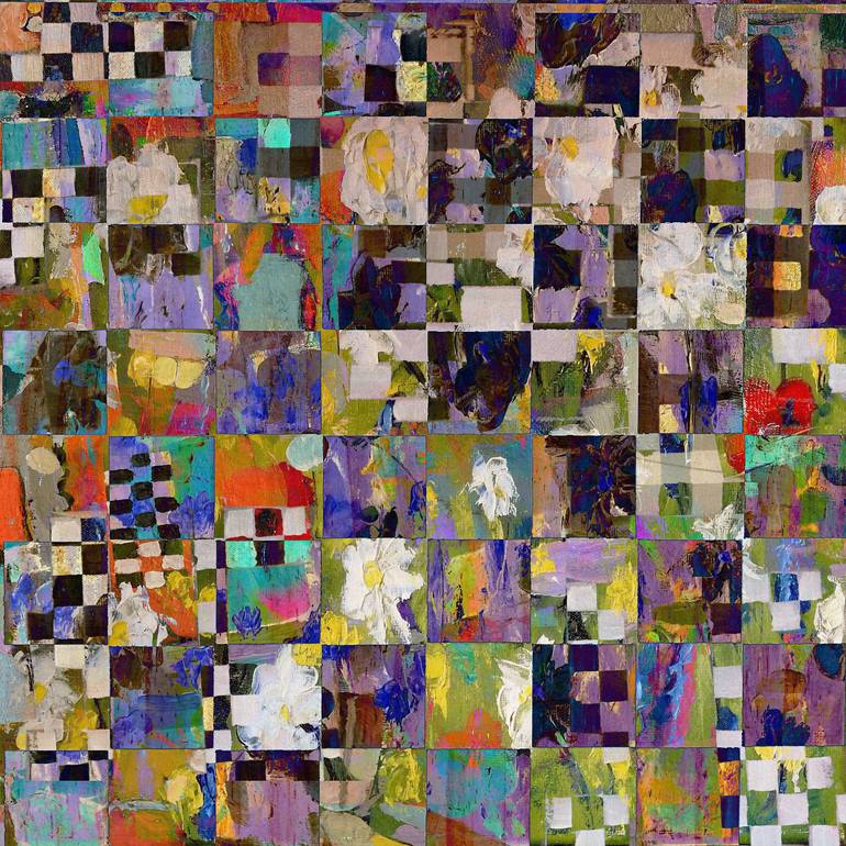 Original Conceptual Abstract Mixed Media by Geert  Lemmers