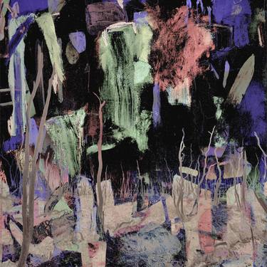Original Expressionism Abstract Mixed Media by Geert  Lemmers
