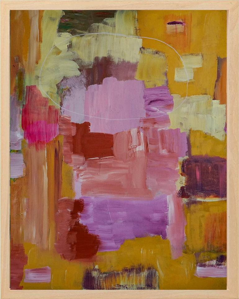 Original Abstract Expressionism Abstract Painting by Geert  Lemmers