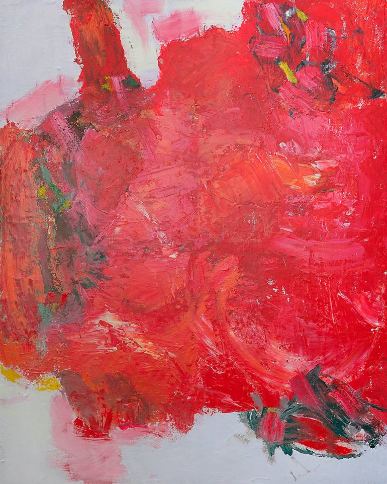 Original Abstract Expressionism Abstract Painting by Geert  Lemmers