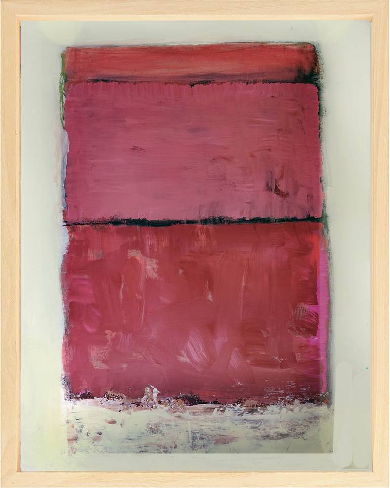 Original Abstract Expressionism Abstract Painting by Geert  Lemmers