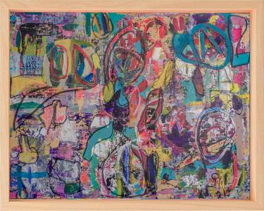 Original Abstract Expressionism Abstract Paintings by Geert  Lemmers