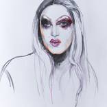 Joseph Ohlert as a drag queen by Lorena Diana Garoiu