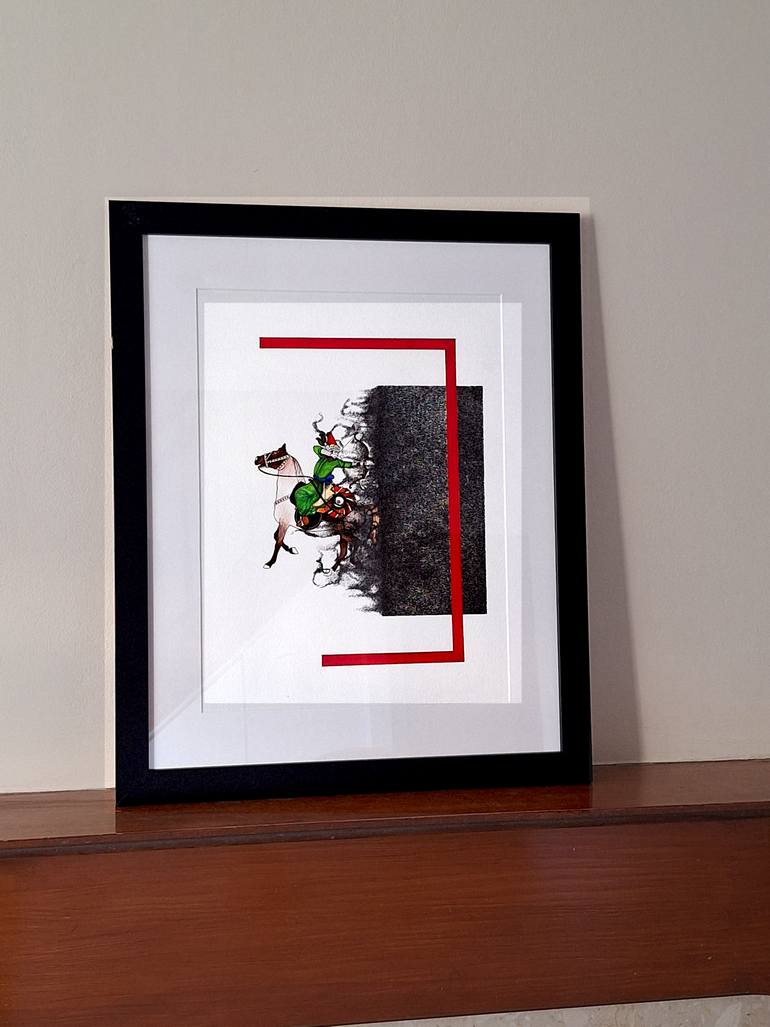 Original Conceptual People Painting by Rabia Shahzadi