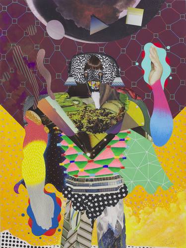Print of Nude Collage by Yoh Nagao