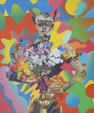 Print of Dada Men Collage by Yoh Nagao