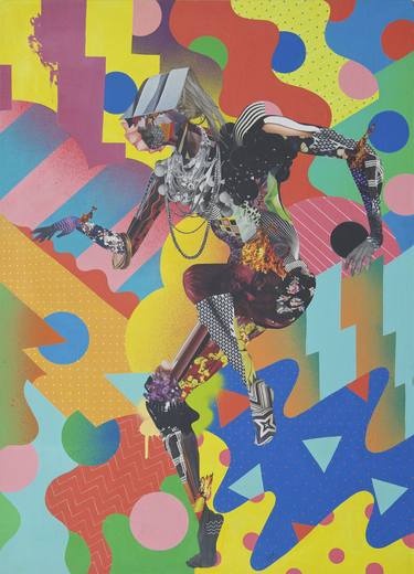 Print of Men Collage by Yoh Nagao