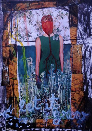 Print of Nature Collage by Ted Basdevant