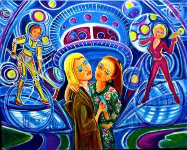 Original Expressionism Culture Paintings by Hans-Peter Fleps