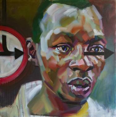 Print of Conceptual Portrait Paintings by Ermias Ekube