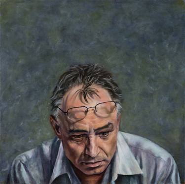 Original Portrait Painting by Jolante Hesse