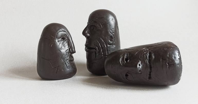 Original Figurative People Sculpture by Natalia Pastushenko