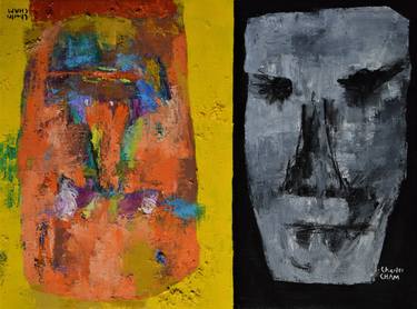Print of Expressionism People Paintings by Charles CHAM
