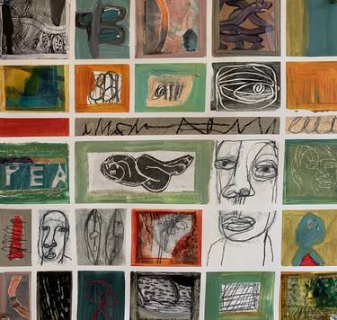 Print of Abstract People Collage by Deb Putnoi