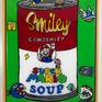 Super Mario Smiley Soup Can with custom wood frame