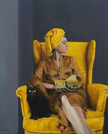 Original Figurative People Paintings by Andy Farr