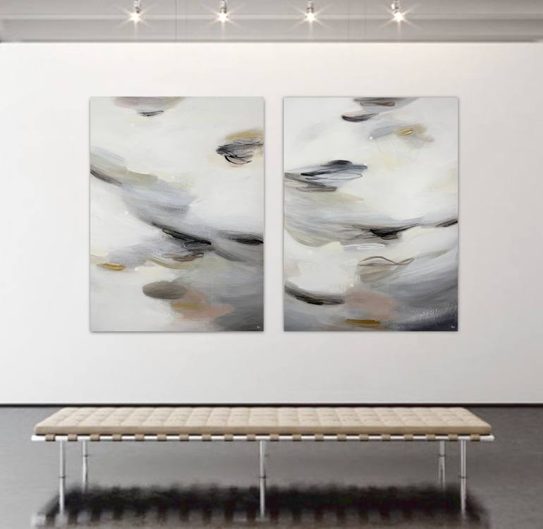 Original Abstract Expressionism Abstract Painting by Terri Dilling