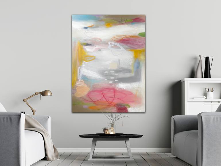 Original Abstract Expressionism Abstract Painting by Terri Dilling