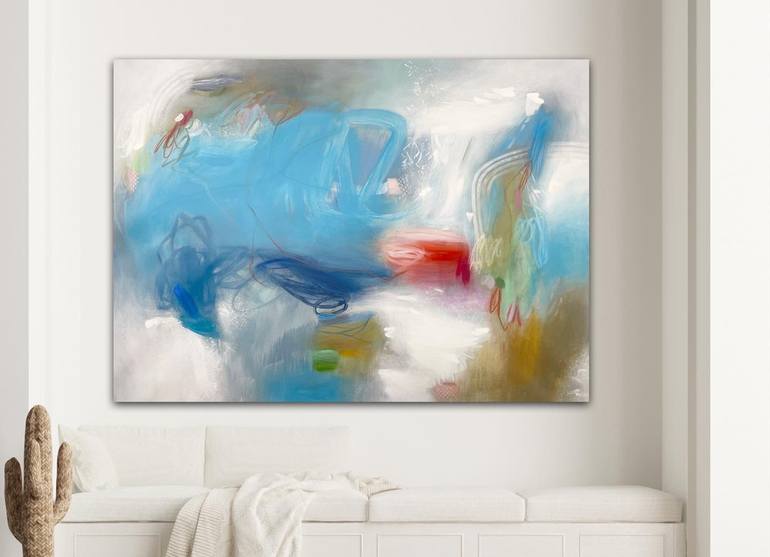 Original Abstract Expressionism Abstract Painting by Terri Dilling