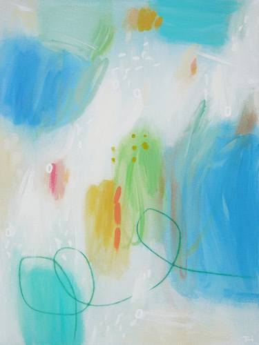 Original Abstract Expressionism Abstract Paintings by Terri Dilling